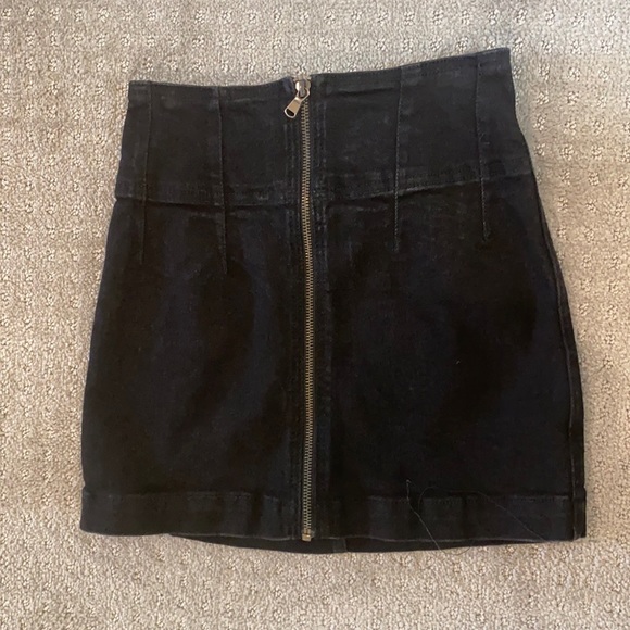 Free people we the free black skirt - Picture 1 of 2